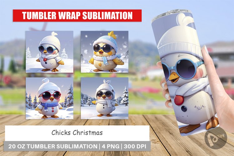 Christmas Tumbler Wrap Image 18