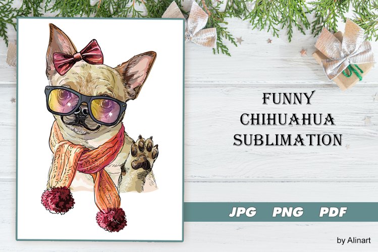 Chihuahua Clipart Image 21