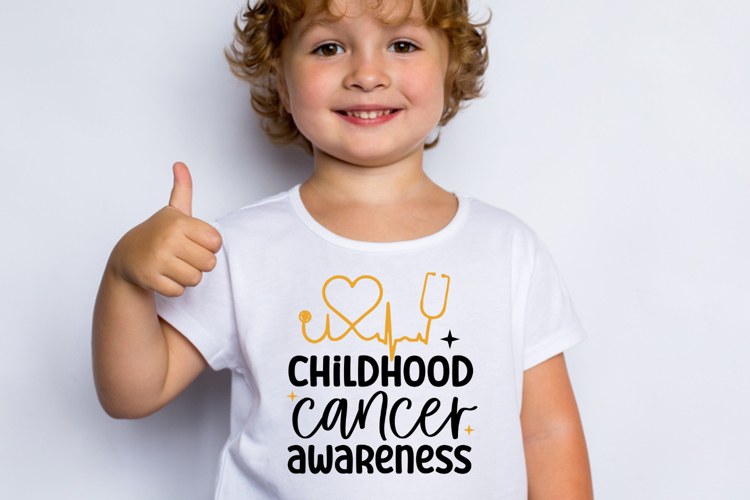 Childhood cancer awareness SVG, Childhood Cancer SVG