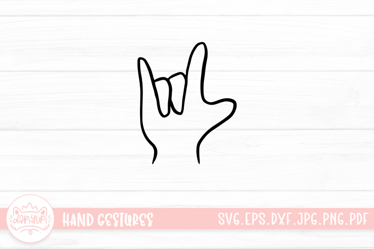 Handprint Clipart Image 7