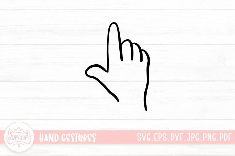 Handprint Clipart Image 8