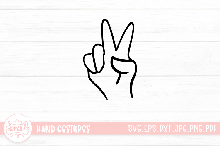 Handprint Clipart Image 10