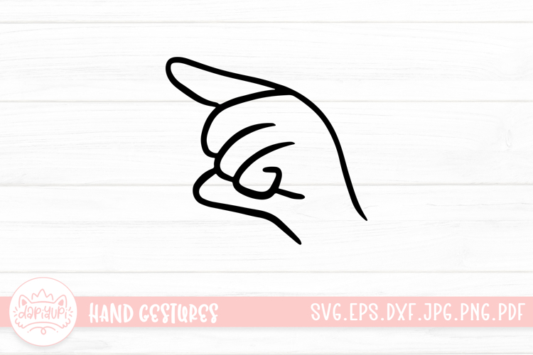 Handprint Clipart Image 9