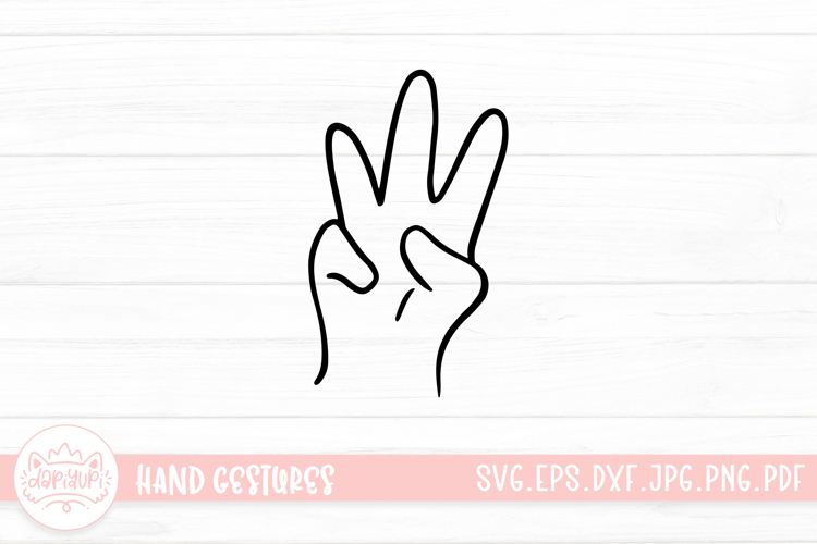 Handprint Clipart Image 13