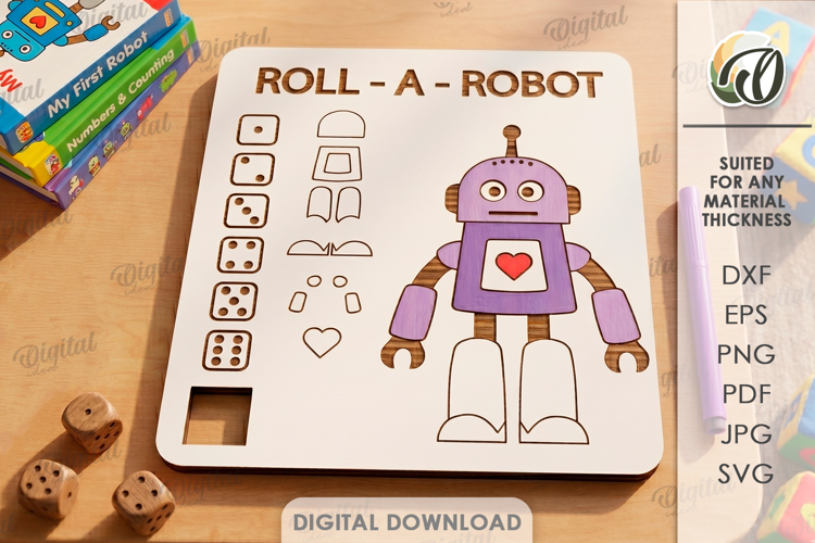 Kids Coloring Game Laser Cut. Educational Game SVG