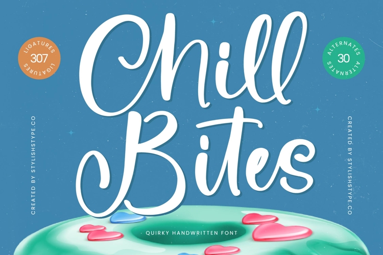 Chill Bites - Quirky Handwritten Font