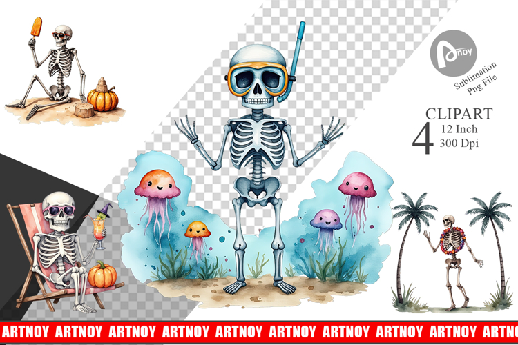 Skeletons Clipart Image 17