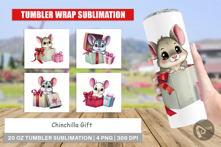 Tumbler Chinchilla Gift