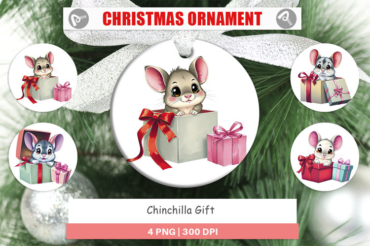 Ornament Chinchilla Gift example image 1