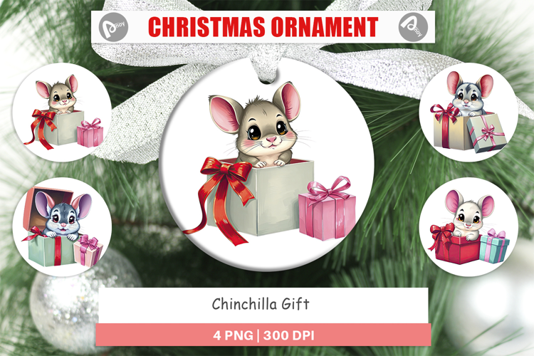 Ornament Chinchilla Gift