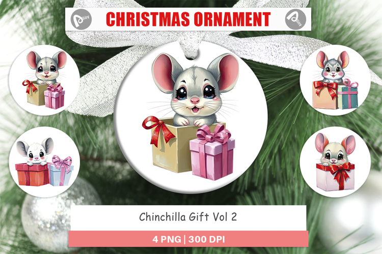 Ornament Chinchilla Gift