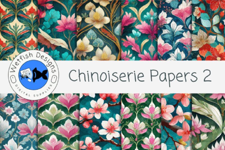 Chinoiserie Papers 2 example image 1
