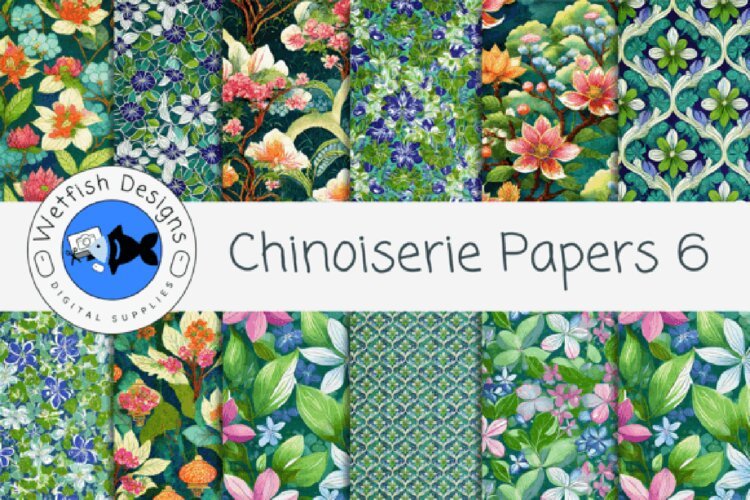 Chinoiserie Papers 6 example image 1