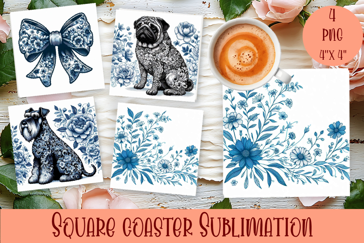 Blue Flower Clipart Image 12