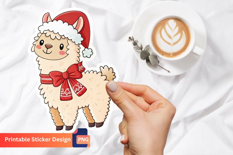 Alpaca Clipart Image 6