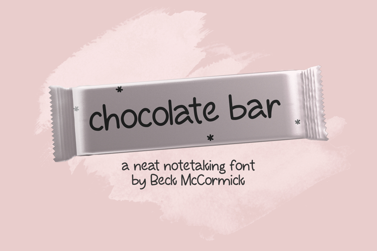 Chocolate Bar Sans