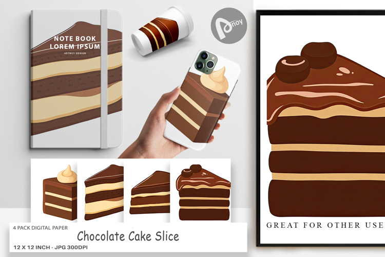 Chocolate Cake Clipart Image 8