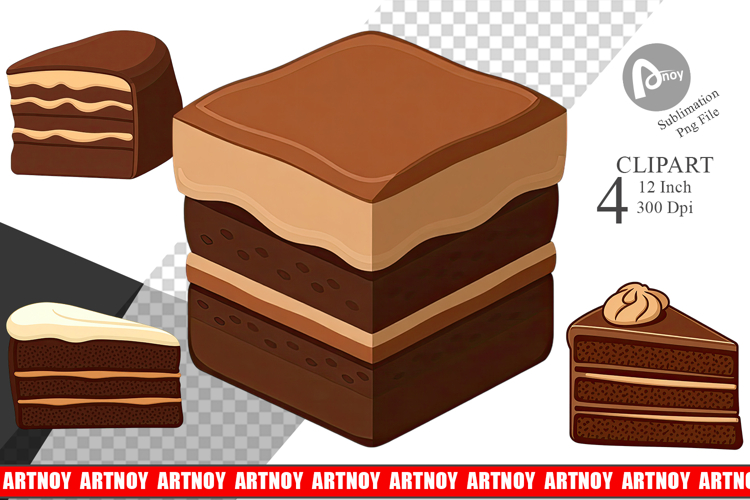 Chocolate Cake Clipart Image 15