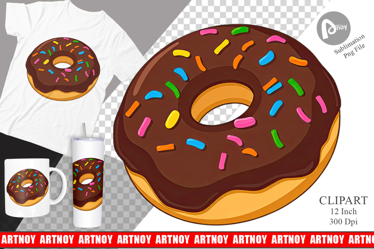 Donut Clipart Image 5