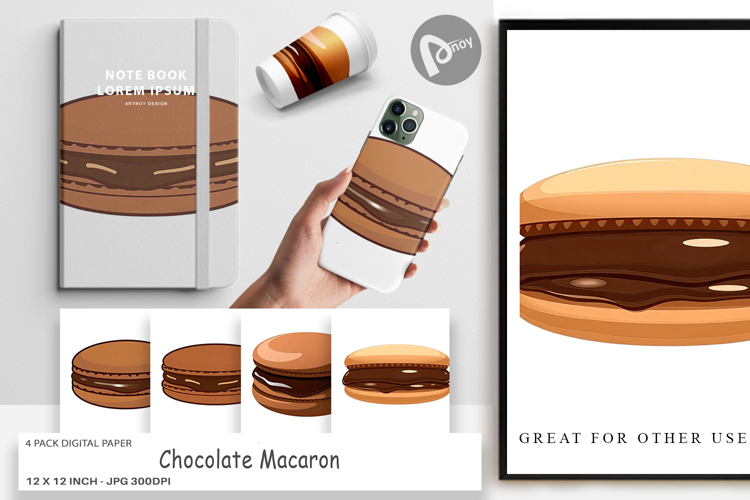 Macaron Clipart Image 2