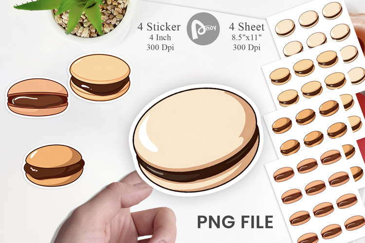 Macaron Clipart Image 13