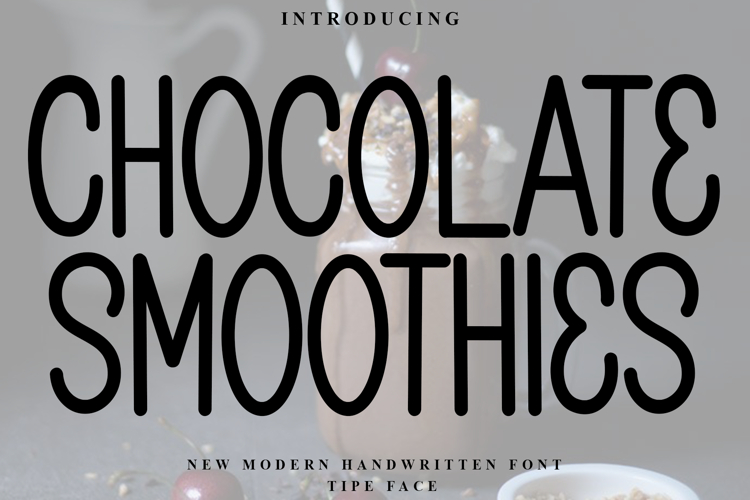 Chocolate Font Image 7