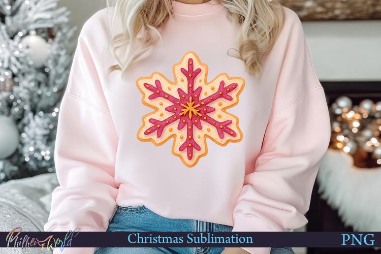 Christmas Sublimation | Mulberry Pie Color | snowflake