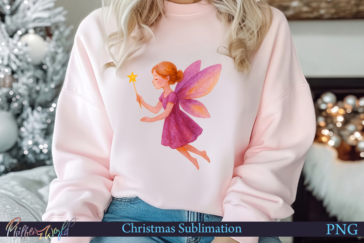 Christmas Sublimation | Mulberry Pie Color | fairy