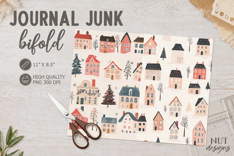 Scandinavian Christmas Village Journal Junk Christmas houses