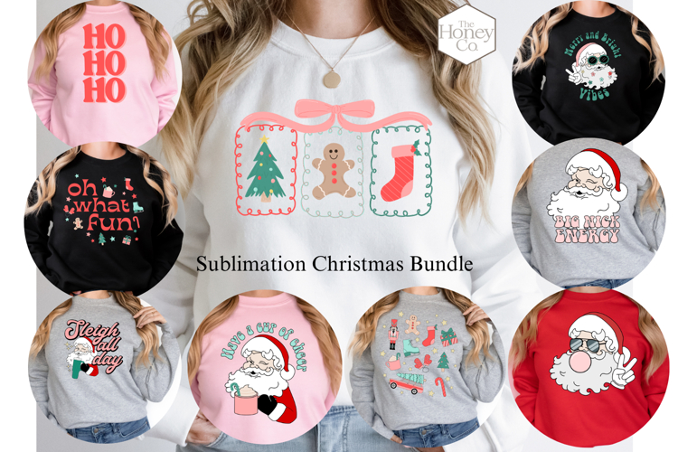 Christmas Sublimation Bundle | Christmas Shirt Bundle