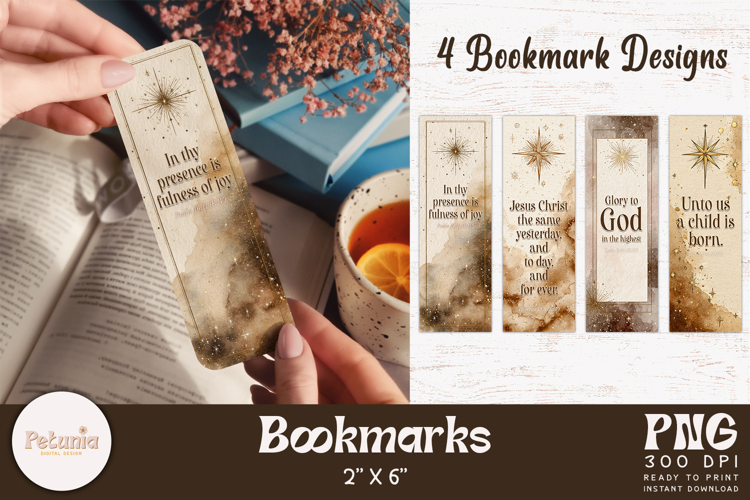 Christian Christmas Bookmark | Biblical Faith Bookmarks