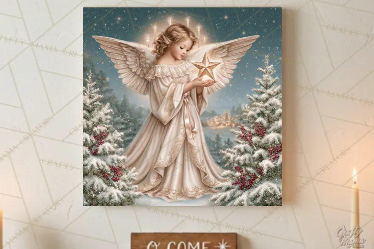 Christian Christmas Scene Sublimation, Nativity Png