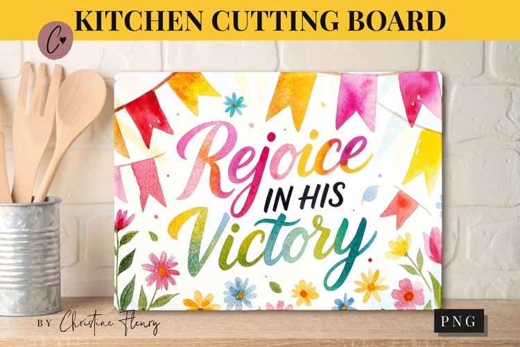 Christian Easter Cutting Board Design | Easter PNG