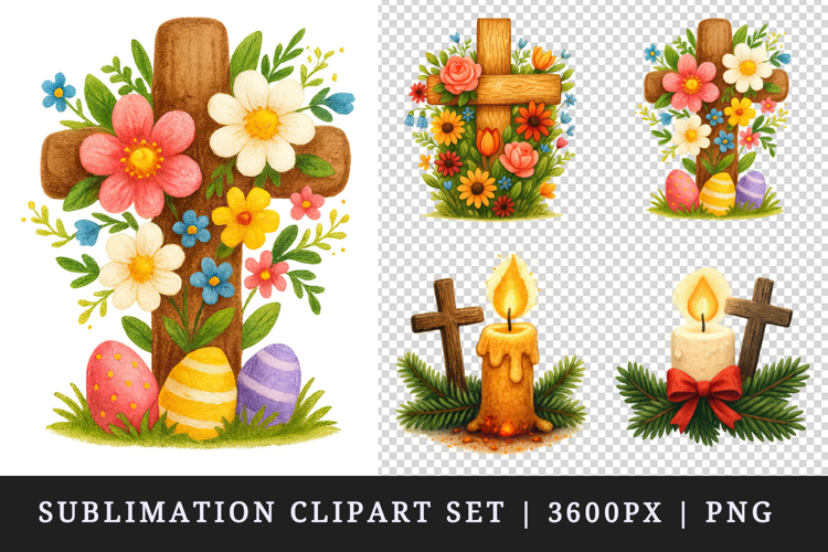 Christian faith clipart printable sublimation design png