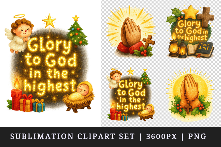 Christian faith clipart printable sublimation design png