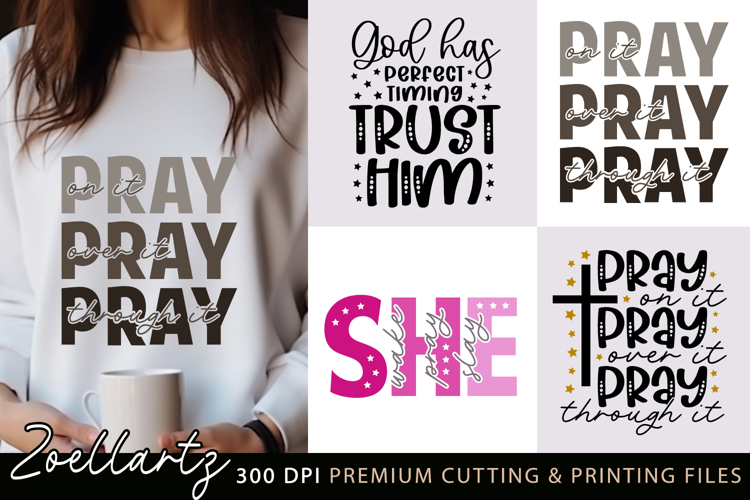 Christian Quote SVG Cut File Faith Jesus SVG Bible Verse SVG