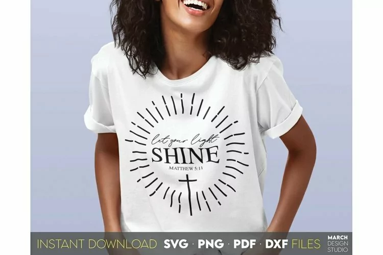Let Your Light Shine | Religious Quote | Positive Quote
