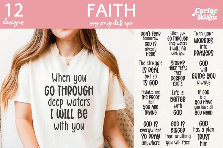 Christian Sublimation and SVG, Faith Sublimation and SVG