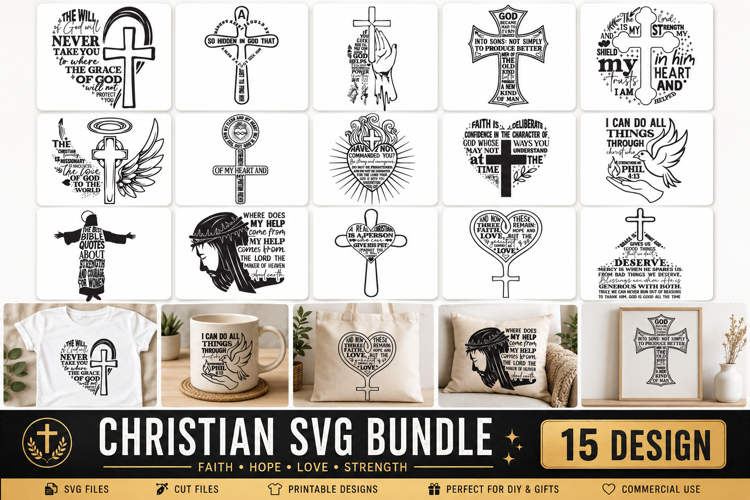 Christian SVG Bundle