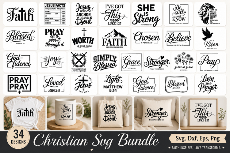 Christian SVG Bundle