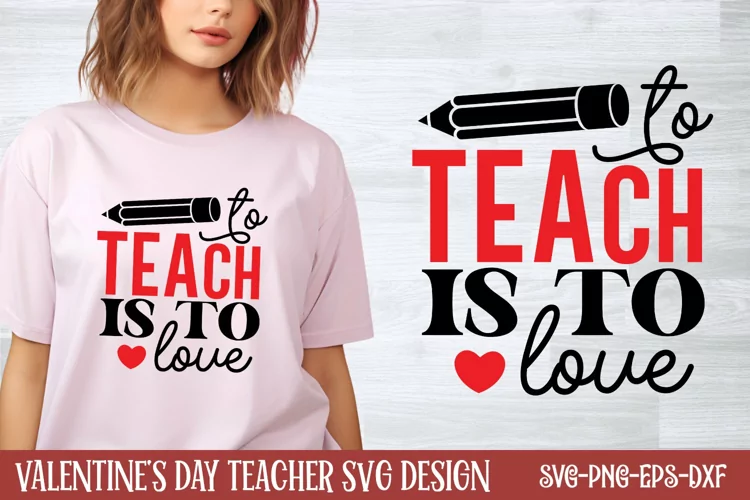To teach is to lover SVG