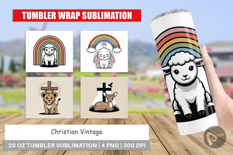 Tumbler Christian Vintage