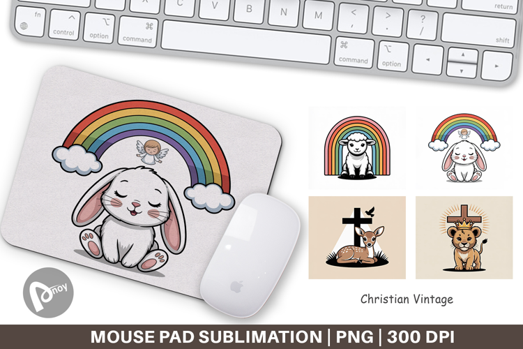 Mouse Pad Christian Vintage