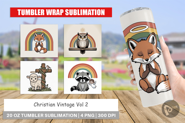 Tumbler Christian Vintage