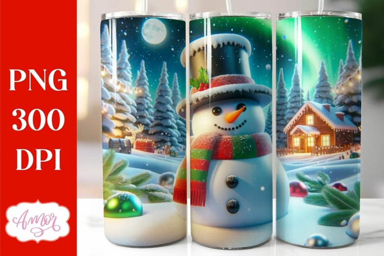 Cute Snowman Clipart Image 11