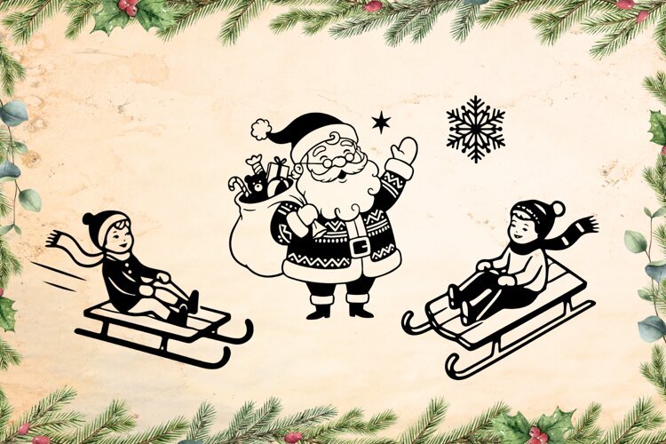 Winter items SVG collection example image 1