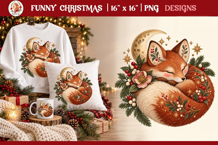 Heritage Whimsical Celestial Christmas Abimal