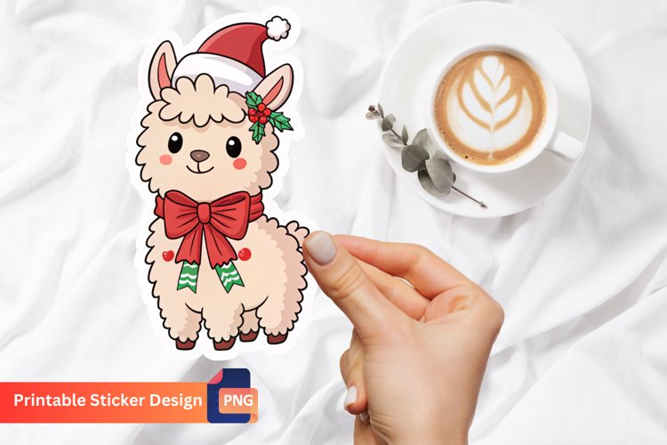Alpaca Clipart Image 7