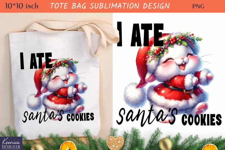 Cute Little Animal| Funny Christmas Quotes Tote Bag Design