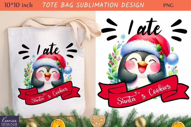 Cute Little Animal| Funny Christmas Quotes Tote Bag Design